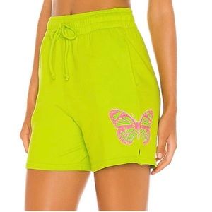 Frankies Bikinis Burl Lounge Shorts NWOT